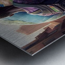 THE WORLD IS MINES Metal print