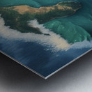 STORMY WATERS Metal print