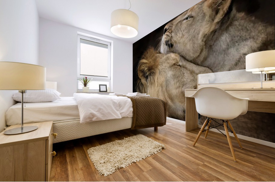 Lions Den Mural print