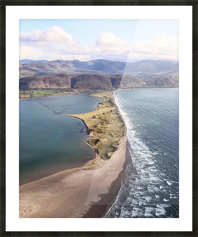 Mountain Waves Picture Frame print