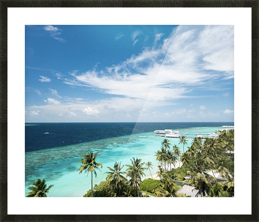Beach Vibe Picture Frame print