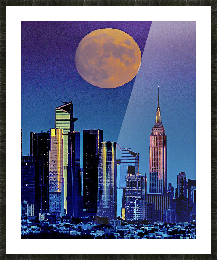 My City Picture Frame print