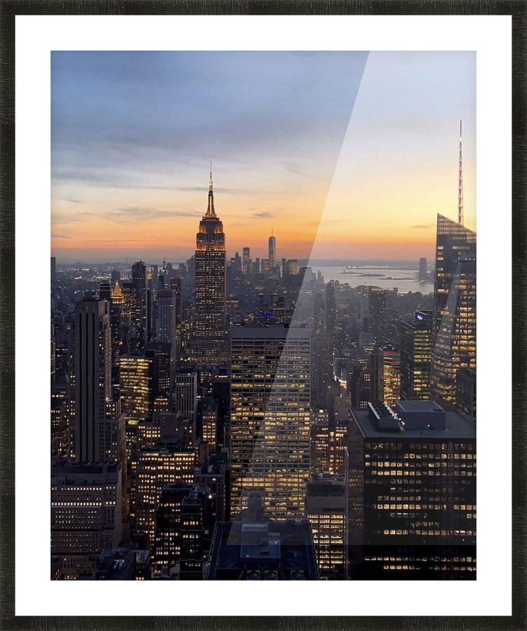 Big City Views Picture Frame print