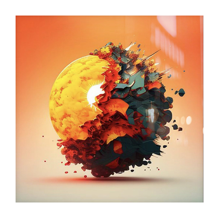 SUN FUSION Picture Frame print