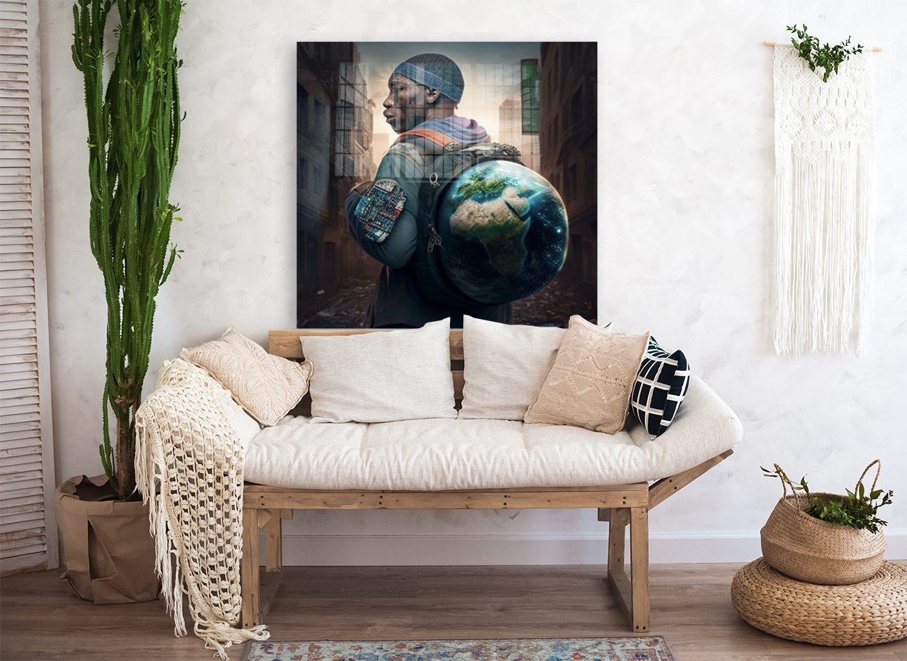 THE WORLD ON MY BACK Reproduction