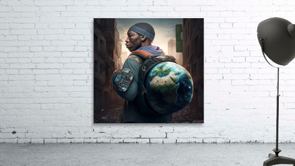 THE WORLD ON MY BACK Wall Preview