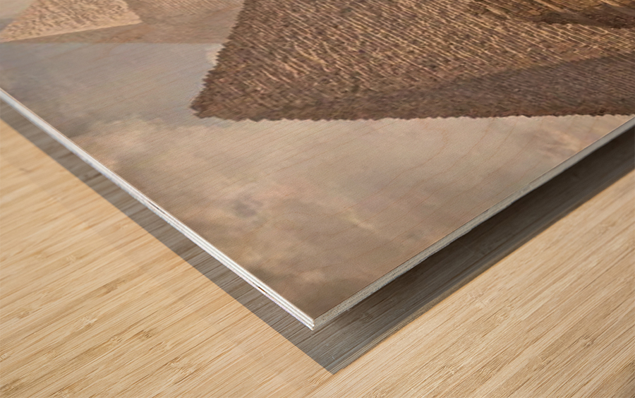 Pyrimids  Impression sur bois
