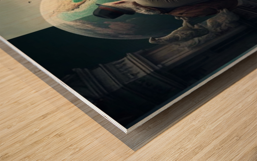 WHATS NEXT  Wood print