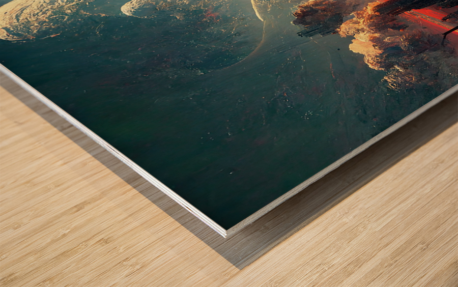 UNTITLED  Wood print