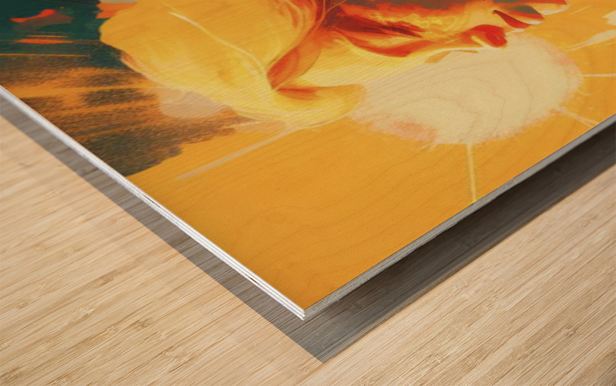 SHINE ON ME Wood print