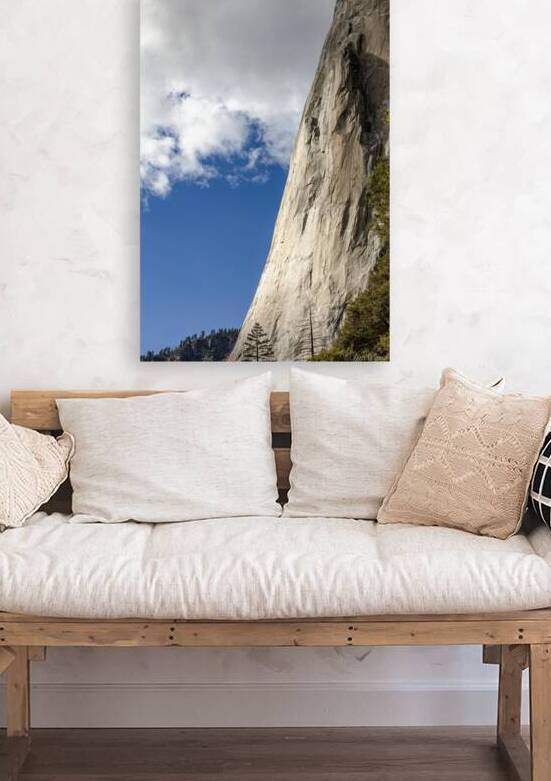 Rock Climber on El Capitan in Yosemite 69A1703 T Pict by Jim Ward