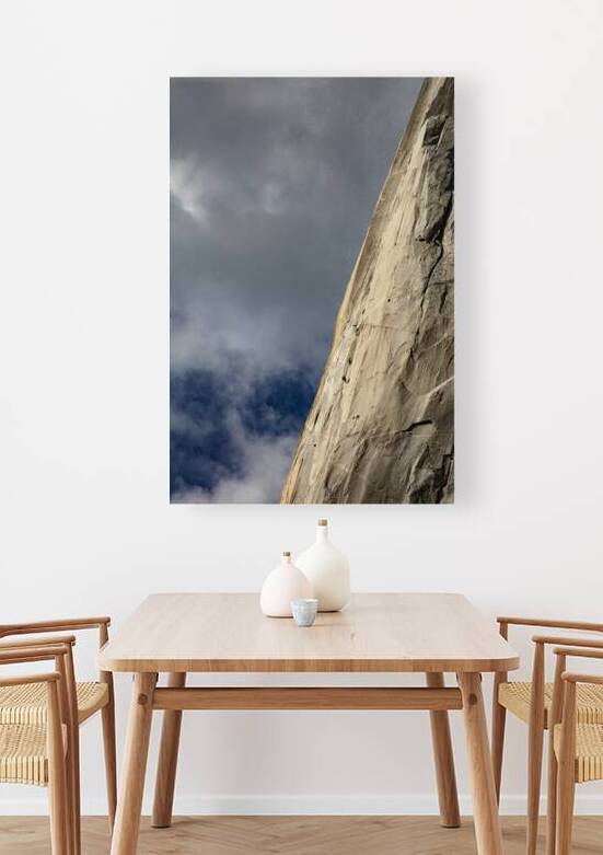 Rock Climber on El Capitan in Yosemite 69A1698 T Pict by Jim Ward