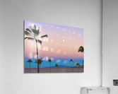 Pink Lani Acrylic Print
