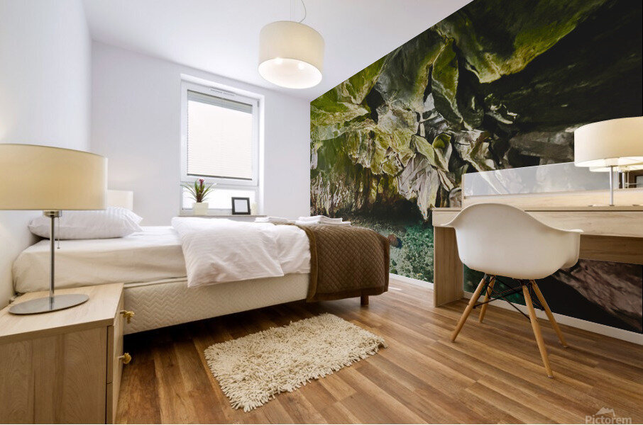 Island Cavern Mural print
