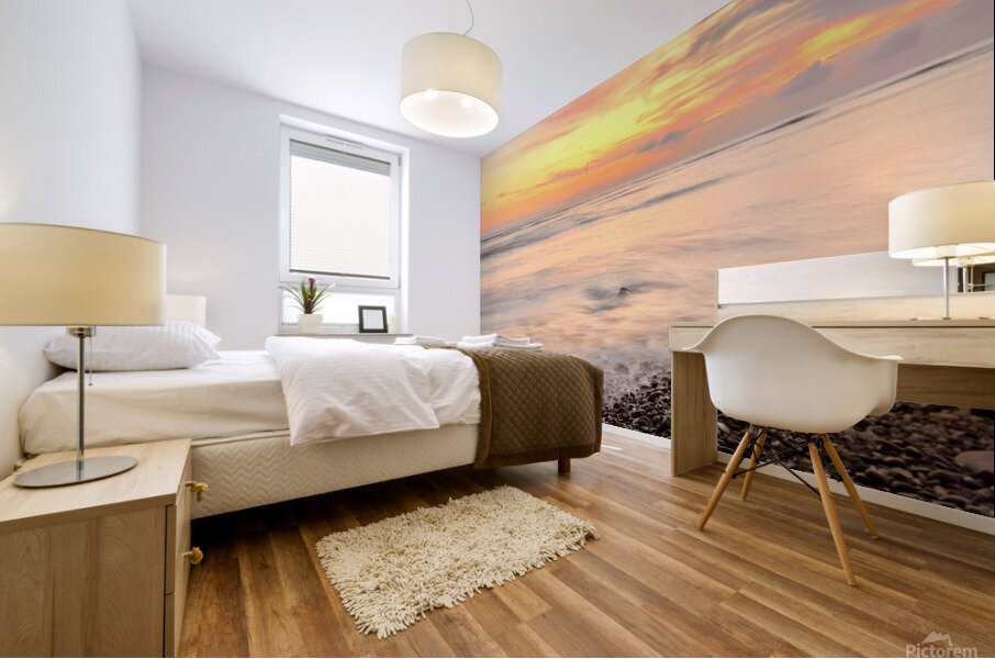 A Break in Reality Mural print
