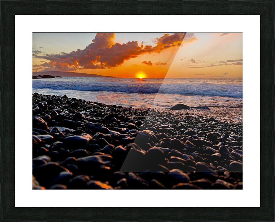 Sherbert Picture Frame print