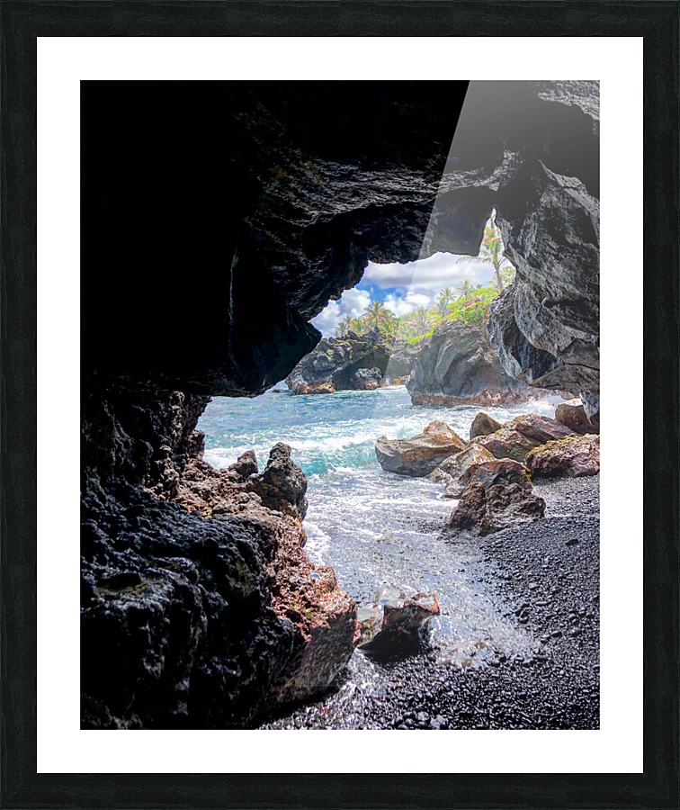 Magma  Picture Frame print