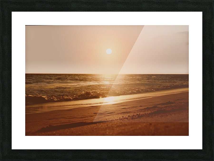 Vanilla Sunkiss Picture Frame print