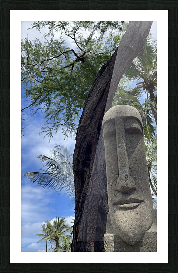 Tropical Tiki Picture Frame print