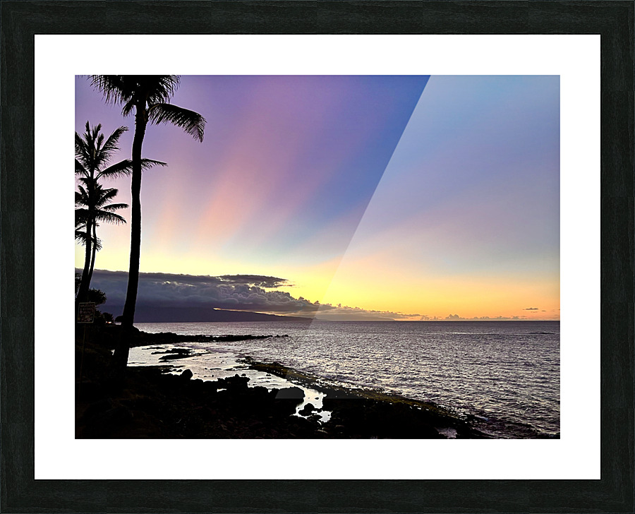 Rainbow Sherbert Picture Frame print