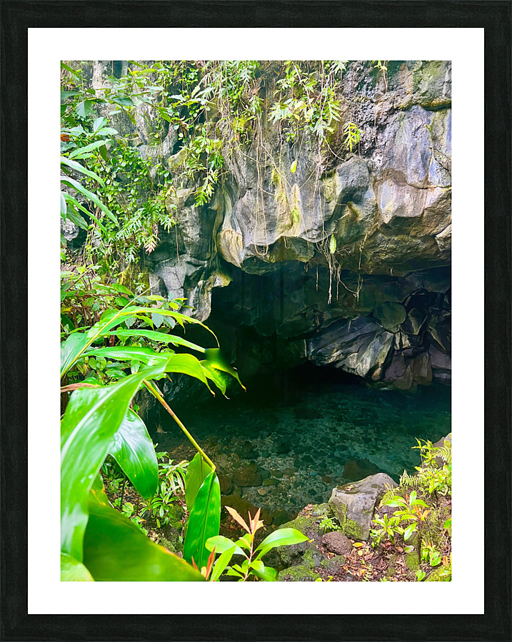 Grove Cavern Picture Frame print