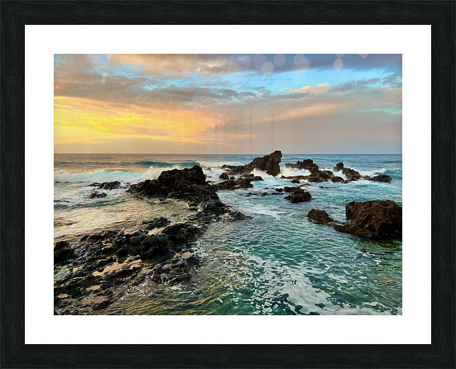 North Shore Picture Frame print