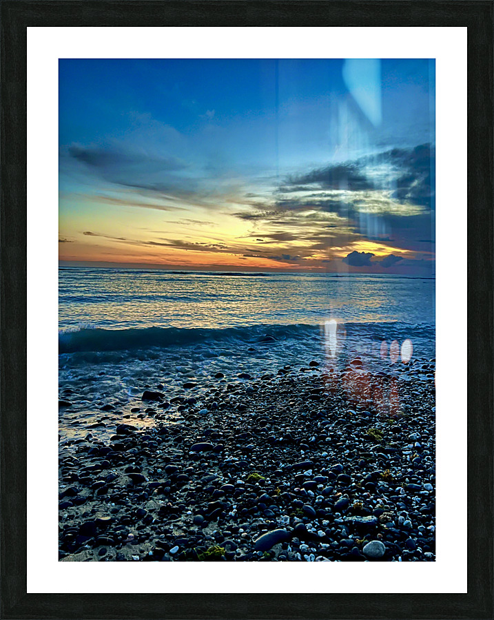 Ocean Blues Picture Frame print