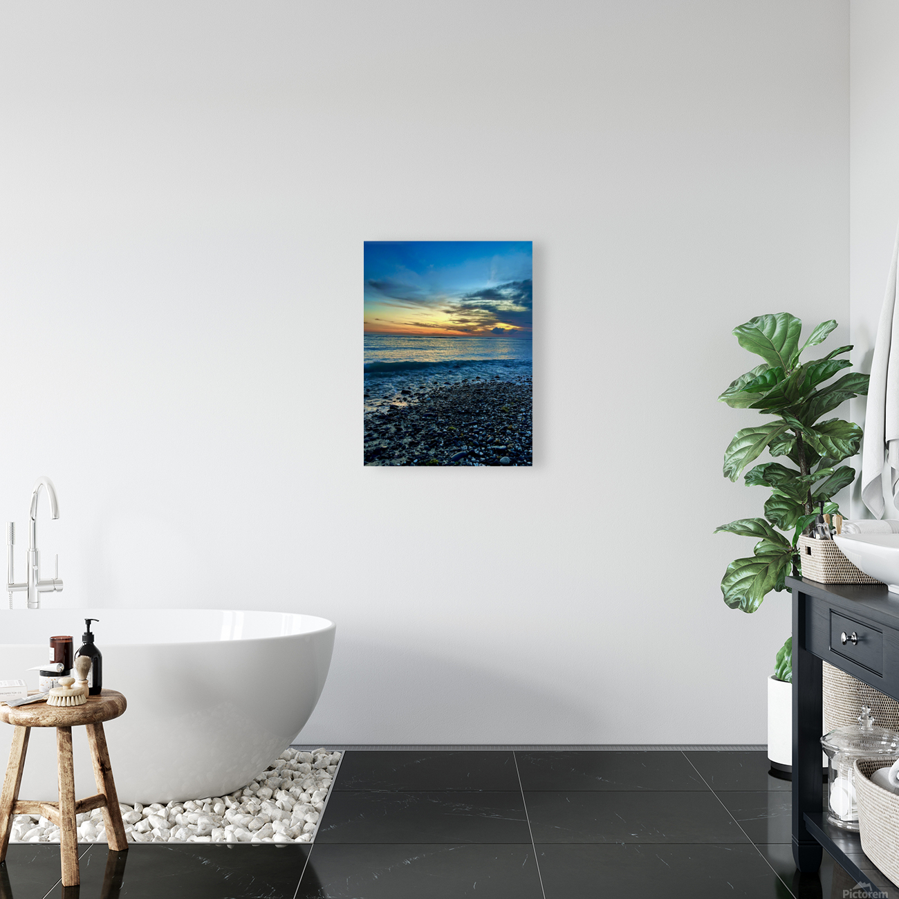 Ocean Blues Reproduction