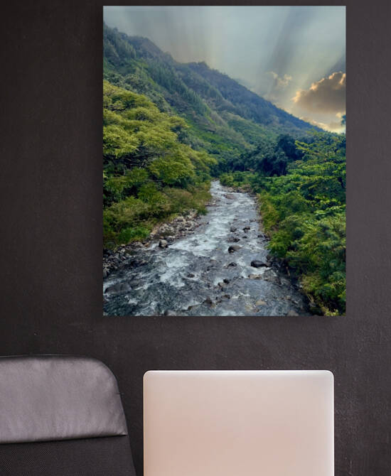 Iao Stream by Meena Nieve