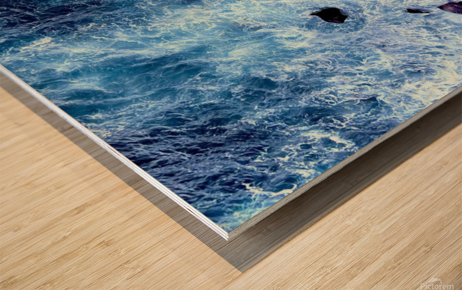 Ocean Eyes Wood print