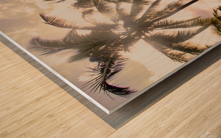 Ohana Tree Wood print