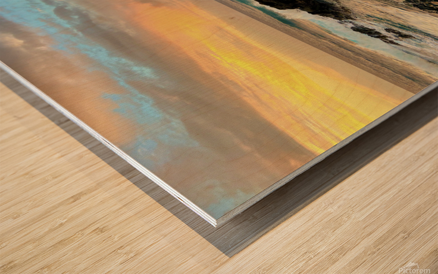 North Shore Wood print