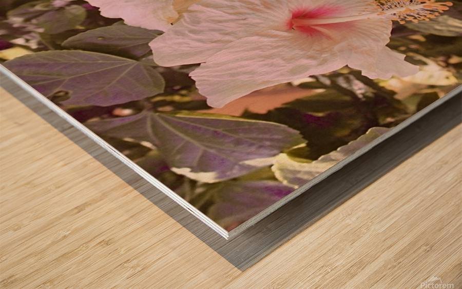 My Flower Wood print