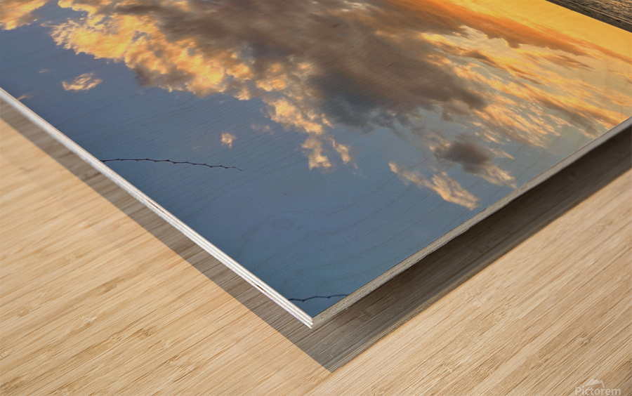 Hour Glass Wood print