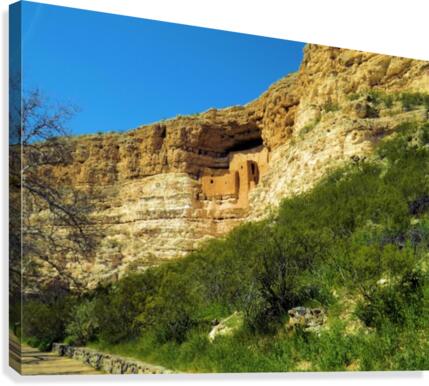Montezuma's Castle  Canvas Print