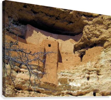 Montezuma's Castle-12 Canvas Print