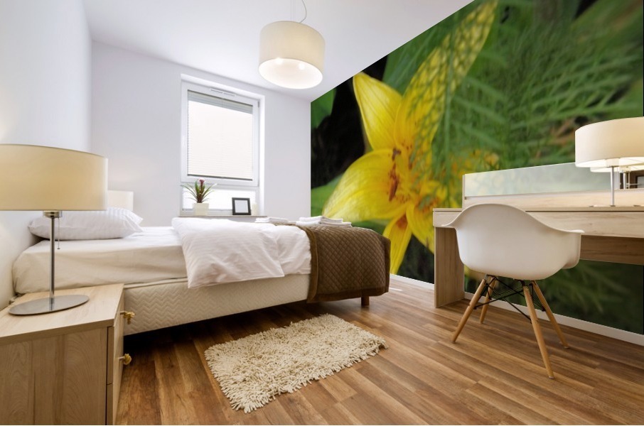 Yellow Flower-2 Mural print