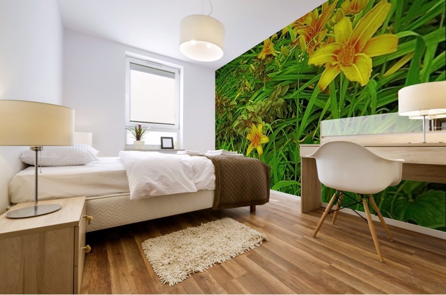 Yellow Flower-1 Mural print
