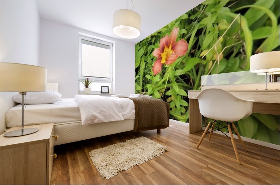Oranger Lilly 4 Mural print