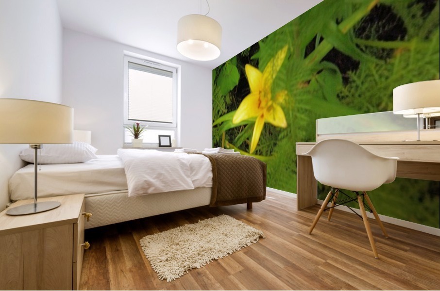 Yellow Flower Mural print