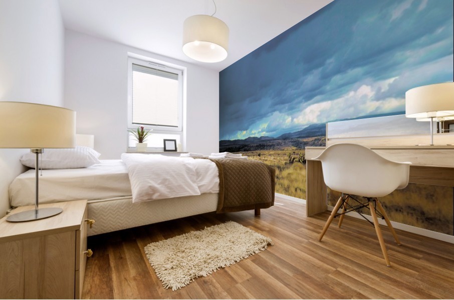 Calm Before the Storm Mural print