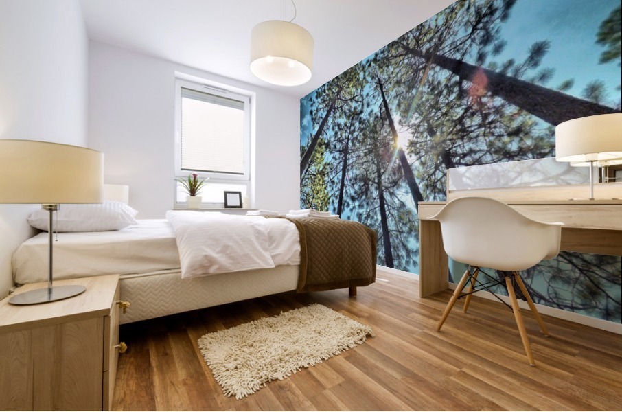 Tree Tops Mural print