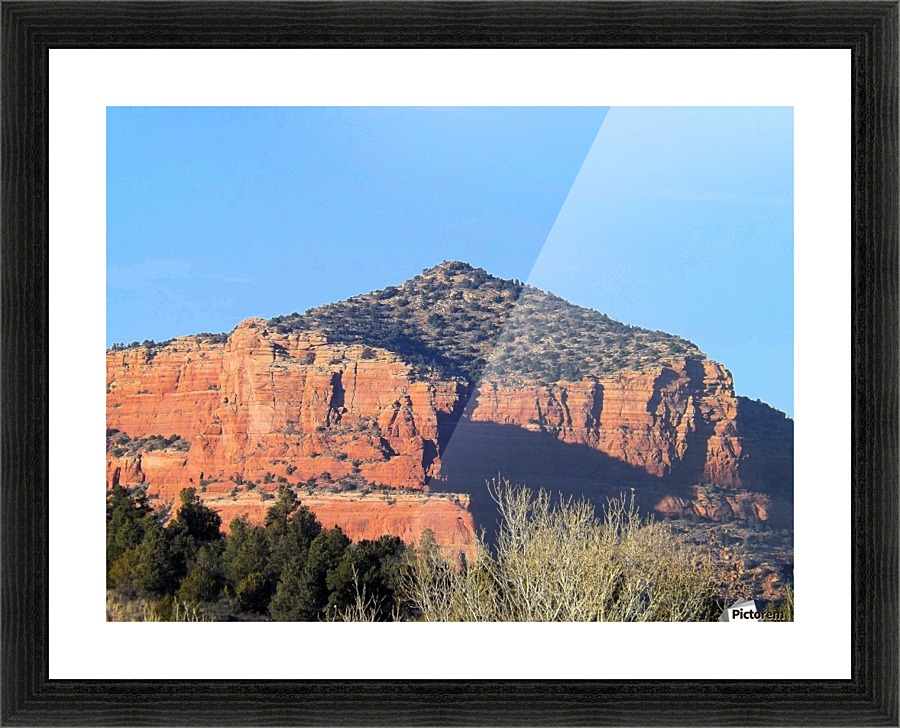 More Red Rocks Picture Frame print