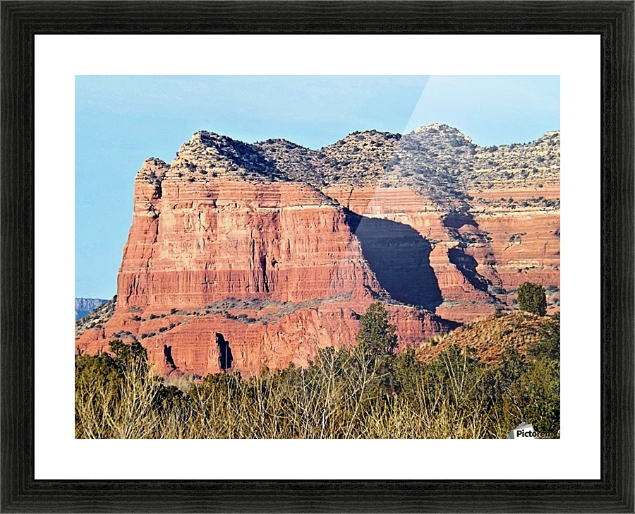 It's Red Picture Frame print