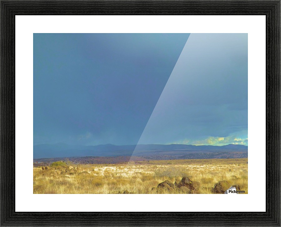 The Storm Picture Frame print