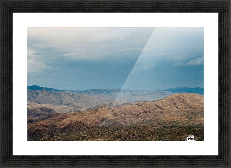 In The Rain Picture Frame print