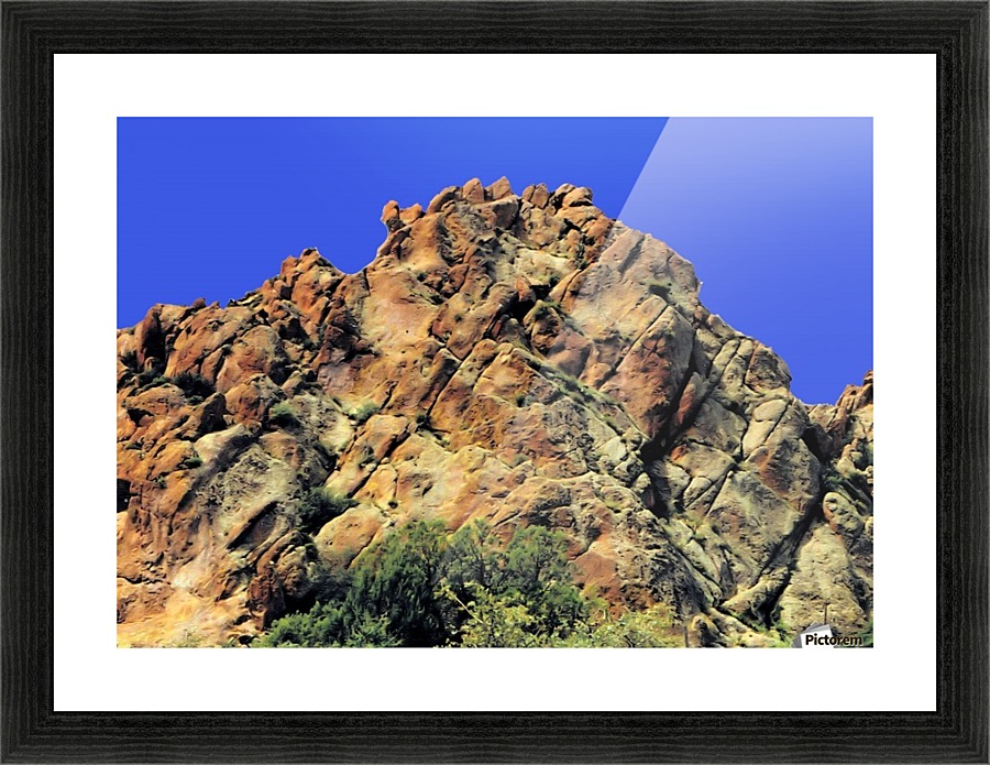 Another Rock Hill  Picture Frame print