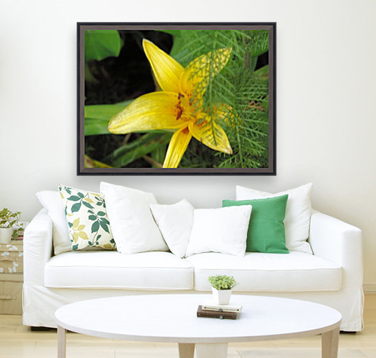 Yellow Flower-2 Reproduction