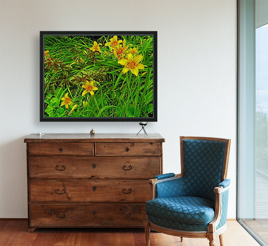 Yellow Flower-1 Reproduction