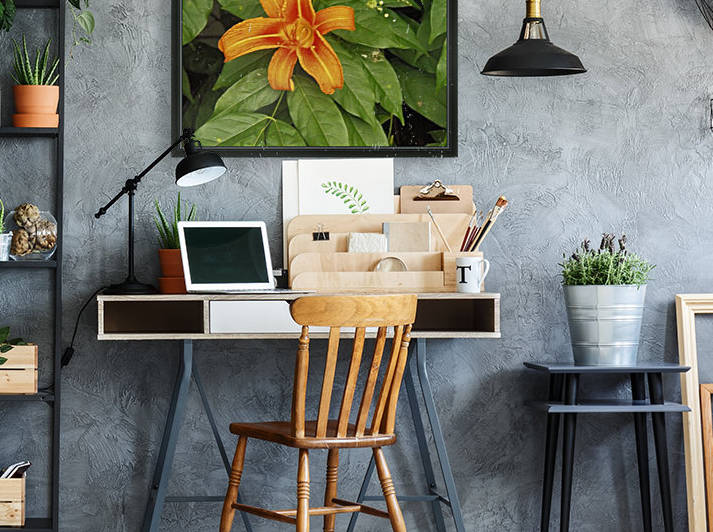 Orange Lilly Reproduction